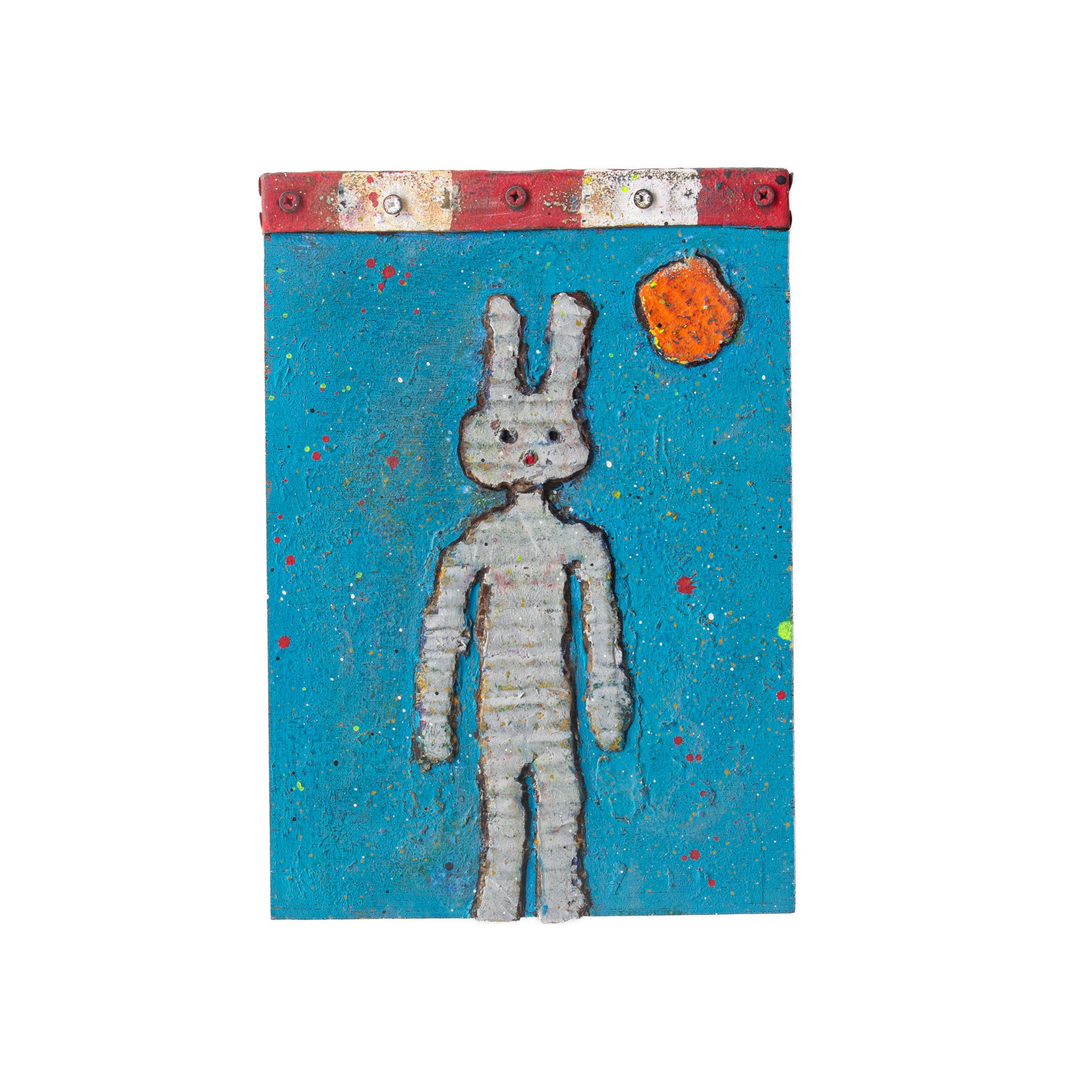 「本日限定お値下げ」美品作家さん製作うさぎ Nishimoto 絵画「うさぎ」｜Cardboard Original – 務古屋 Online shop