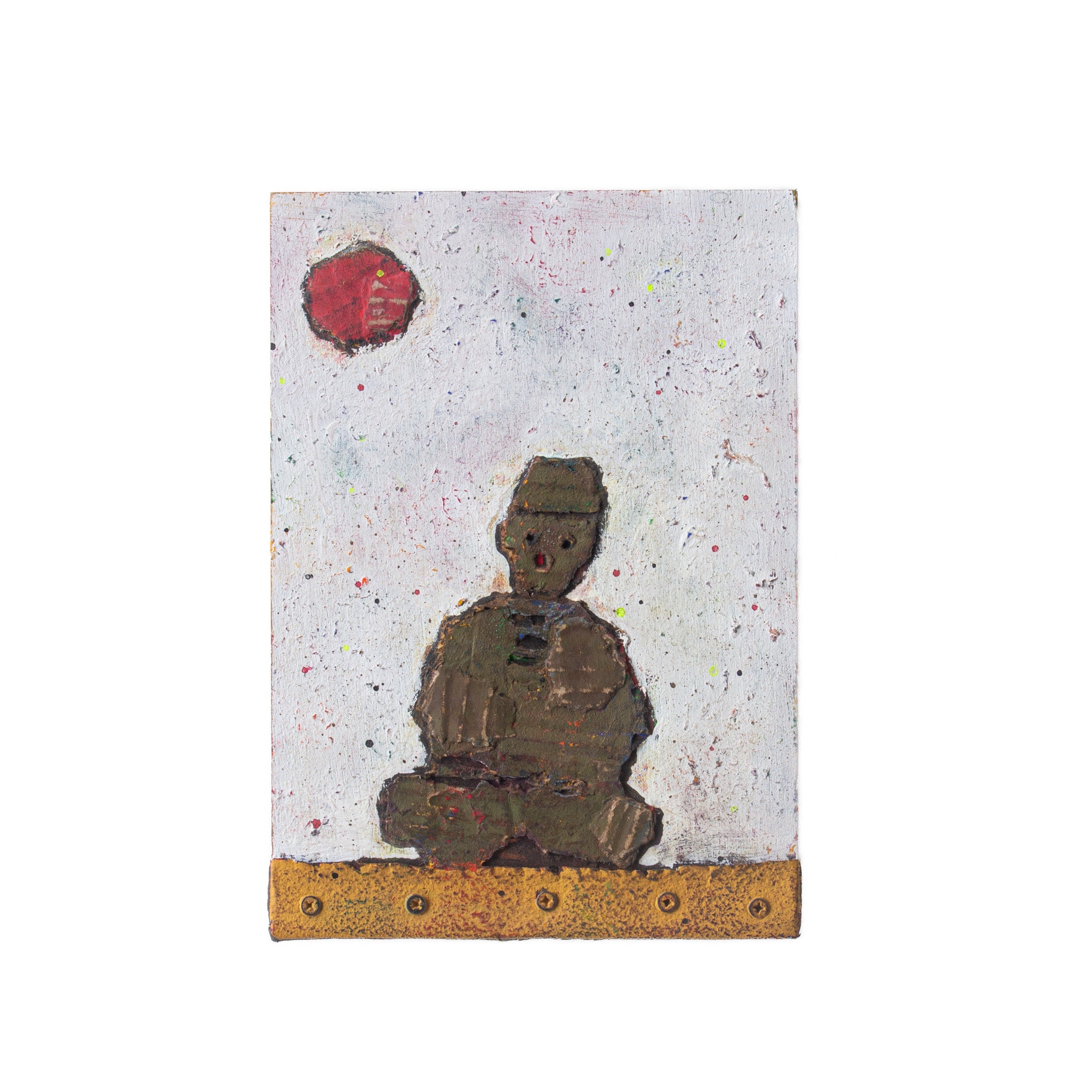 Nishimoto 絵画「人」｜Cardboard Original – 務古屋 Online shop